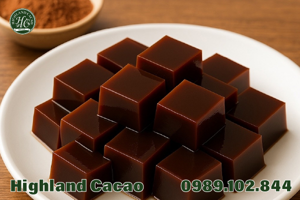 CACAO NGUYEN CHAT VÀ MÓN THẠCH CACAO CHO NGƯỜI ĂN KIÊNG