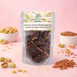 Socola hạt dẻ cười mix gạo lứt 90gram